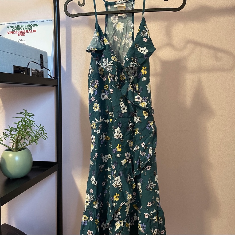 Floral Wrap Dress